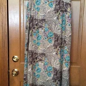 Coldwater Creek Paisley Skirt